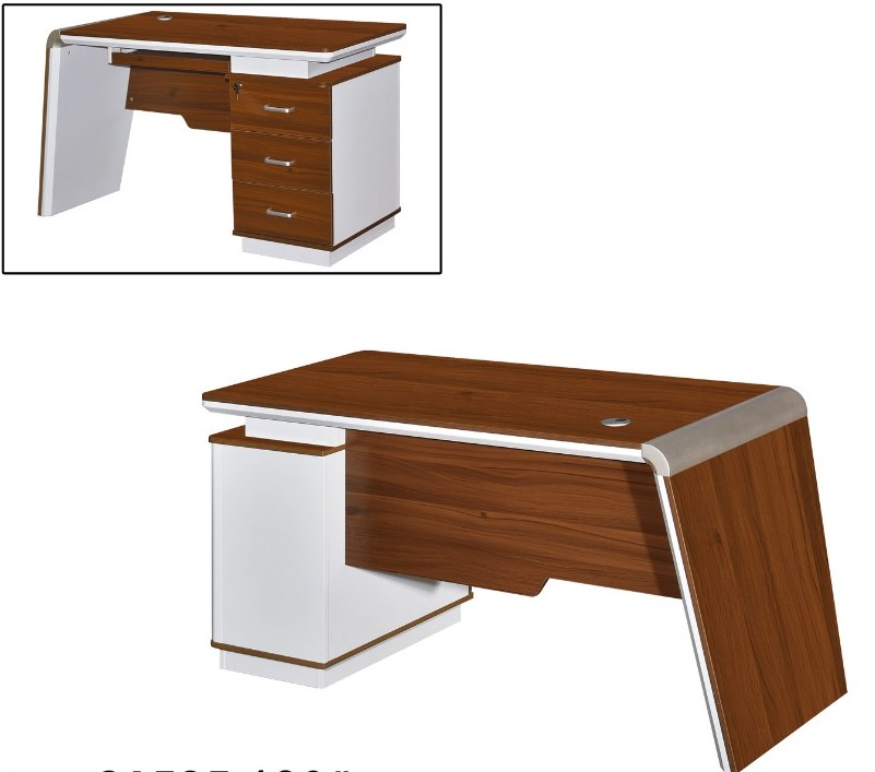 طاولة مكتب ميلامين مقاس:CLR-076+GREY MOD-SA535 CM76x70x140